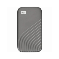 купить Внешний SSD диск 500Gb, WD My Passport WDBAGF5000ASL-WESN, USB Type-C/3.2, Silver в Алматы фото 1