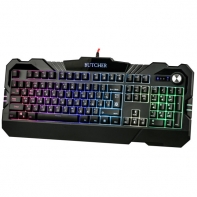 купить Клавиатура проводная игровая Defender Butcher GK-193DL ENG/RUS, RGB подсветка, 9 режимов, НОВИНКА! в Алматы фото 2
