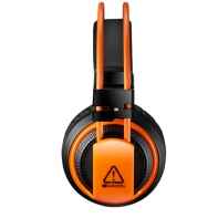 купить CANYON Corax GH-5 Gaming headset 3.5mm jack plus USB connector for vibration function, light control button, adjustable microphone and volume control, cable 2M, Black, 0.43kg в Алматы фото 2