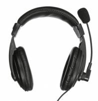 купить Наушники с микрофоном Oklick HS-M137V черный 1.8м мониторные в Алматы фото 3