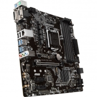 купить Материнская плата MSI B360M PRO-VDH LGA1151 iB360 4xDDR4 6xSATA3 1xM.2 VGA DVI HDMI mATX в Алматы фото 2
