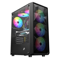 купить Компьютерный корпус 1STPLAYER FD3 Black без Б/П&nbsp;FD3-BK-4A2 в Алматы фото 1