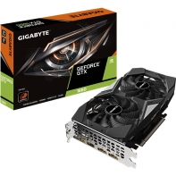 купить Видеокарта, Gigabyte, GTX1660 D5 6G (GV-N1660D5-6GD) 4719331304744, GDDR5, 192bit, HDMI, 3*DP, Windforce 2X Fan, Цветная коробка в Алматы фото 1