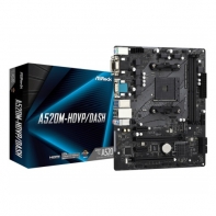 купить Материнская плата ASRock A520M-HDVP/DASH AM4 2xDDR4 4xSATA3 UM.2 COM D-Sub DVI HDMI DP mATX в Алматы фото 1