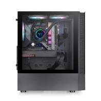 купить Компьютерный корпус Thermaltake View 200 TG Black ARGB без Б/П в Алматы фото 2