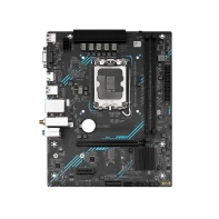 Купить Материнская плата MaxSun MS-H610M 666 WIFI6, LGA1700, 2xDDR4, PCIe4.0, HDMI+VGA, M.2, mATX Алматы