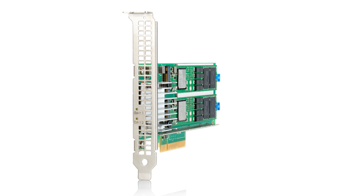 купить Карта расширения P12965-B21 HPE NS204i-p NVMe (RAID1 2x480GB) PCIe3 x8 OS Boot Device в Алматы фото 1