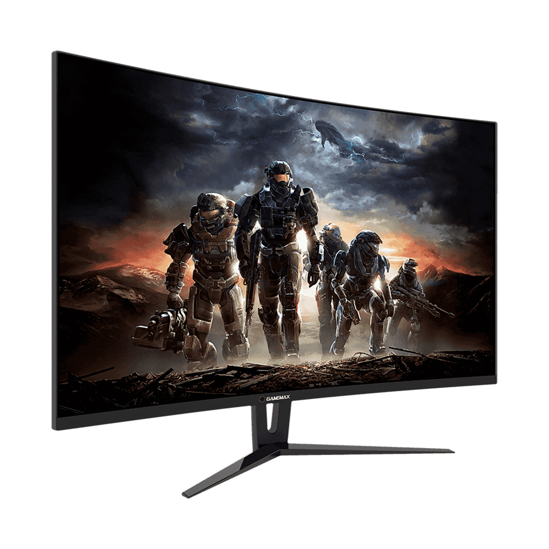 купить Монитор 32" Gamemax GMX32CEWQ Black в Алматы фото 1