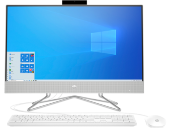 купить Моноблок HP All-in-One 24-dp0037ur UMA i3-10100T,23.8" FHD,4GB,256GB PCIe,1yw,W10H64,Wi-Fi5+BT4.2,720p в Алматы фото 1