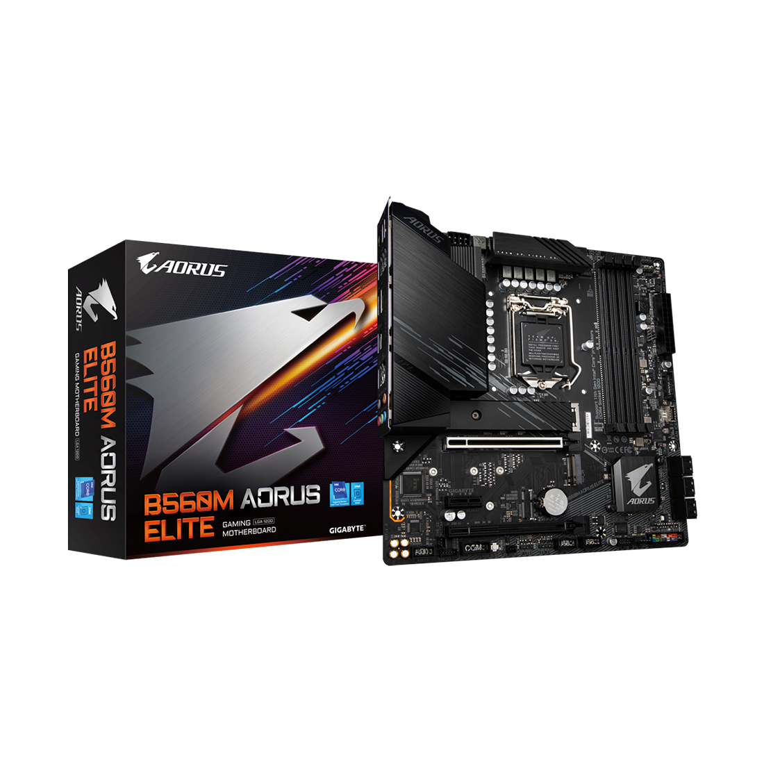 купить Материнская плата Gigabyte B560M AORUS ELITE в Алматы фото 1